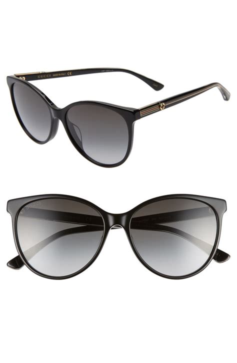 gucci prescription glasses cat eye|gucci 57mm cat eye sunglasses.